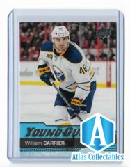 2016-17 UPPER DECK #454 WILLIAM CARRIER YOUNG GUNS